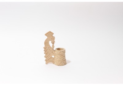 Suport scobitori sculptat cerb natur